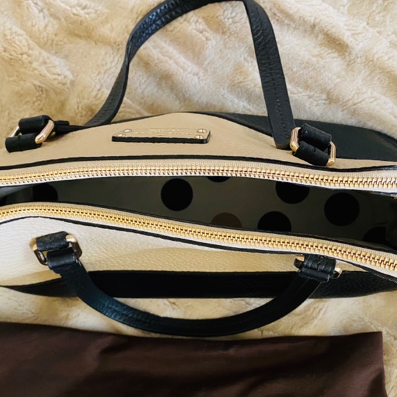 Kate Spade two tone leather bag - Picture 6 of 8
